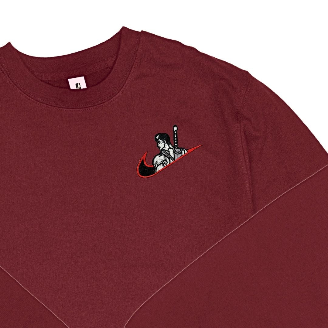 Guts Patch Sweatshirt, N Anime Embroidery Sweatshirt GI_A06