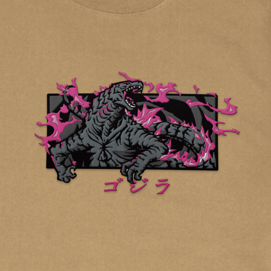Legendary Kaiju Sweatshirt, Anime Embroidery Sweatshirt GI_A25