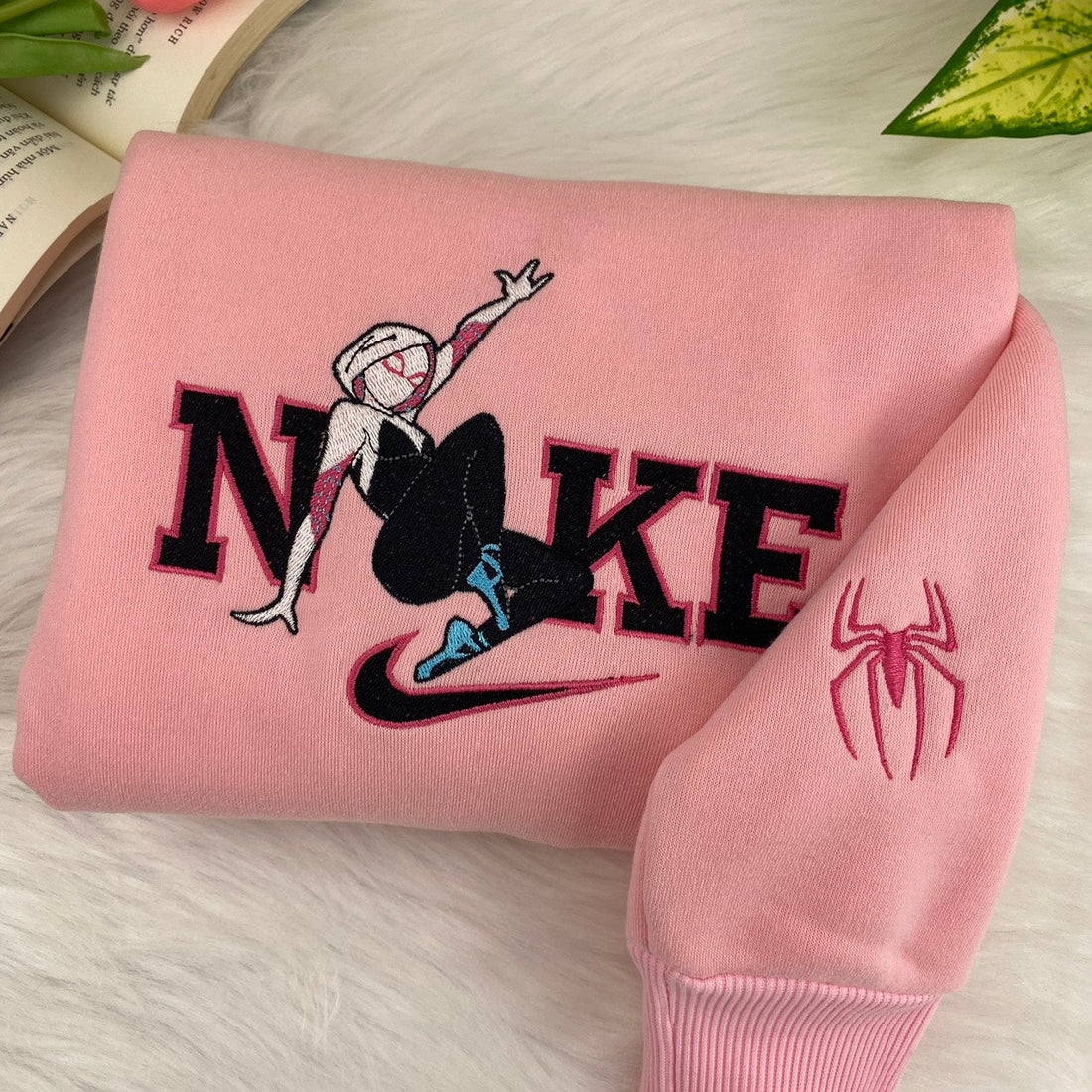 Superhero New Embroidery Sweatshirt, Movie Embroidery Sweatshirt CU_N47