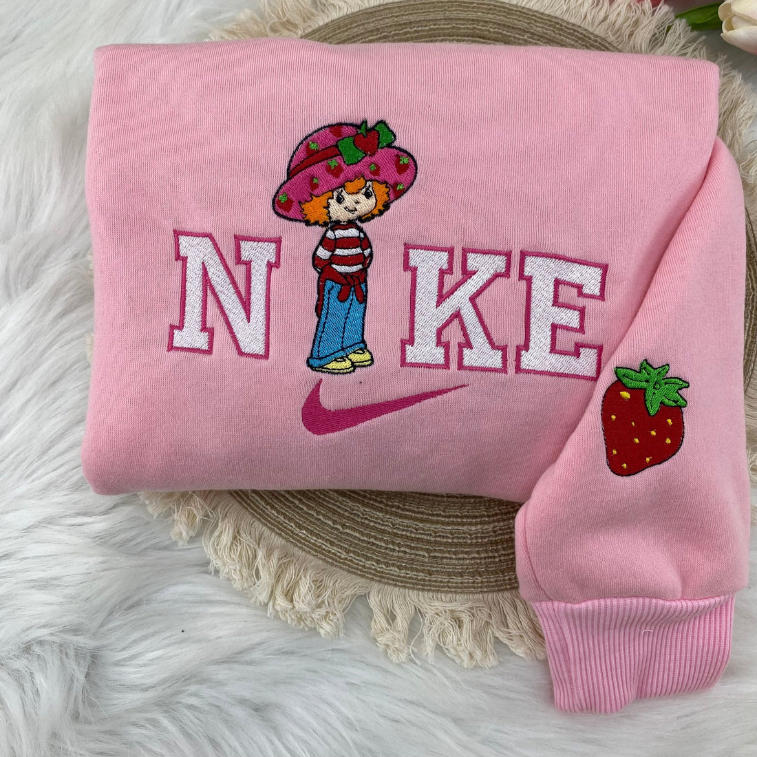 Naughty Girls Embroidery Sweatshirt, Cartoon Embroidery Sweatshirt CU_N78