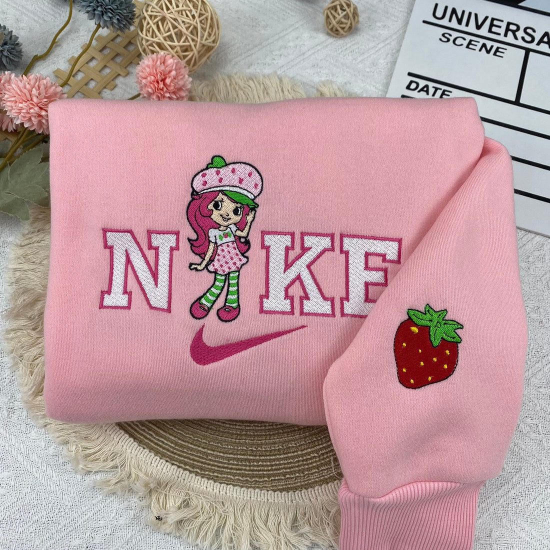 Naughty Girls Embroidery Sweatshirt, Cartoon Embroidery Sweatshirt CU_N70