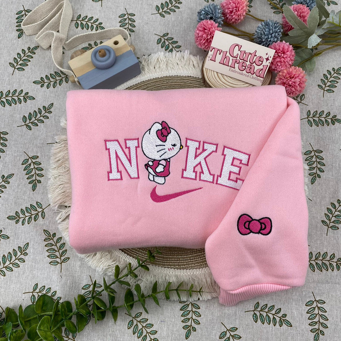 Superhero Chibi Embroidery Sweatshirt, Movie Embroidery Sweatshirt CU_N73